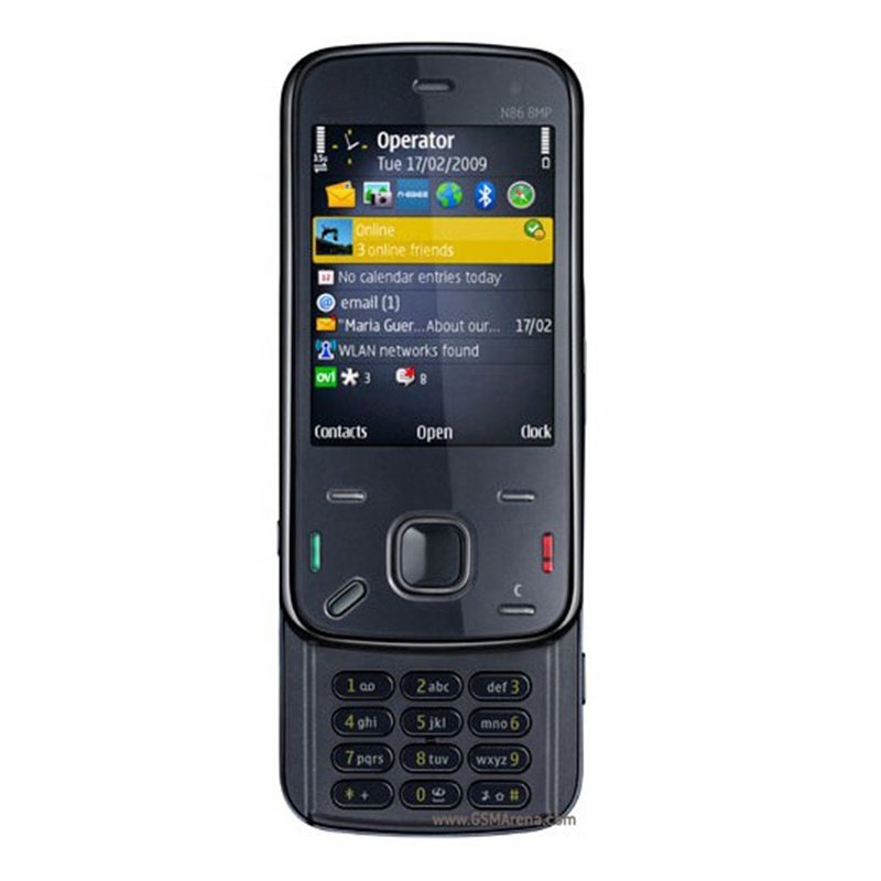 For N86 8MP Unlocled Mobile Phones GSM 3G Symbian OS WIFI FM radio 2.6" inch Cellphone